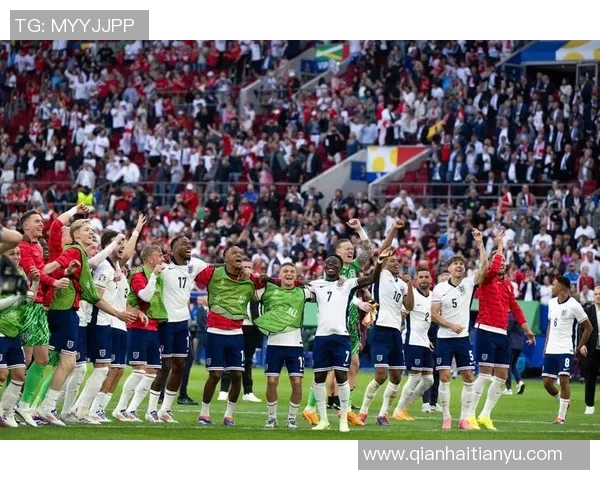 英国足球队在欧洲杯赛中取得胜利，晋级半决赛